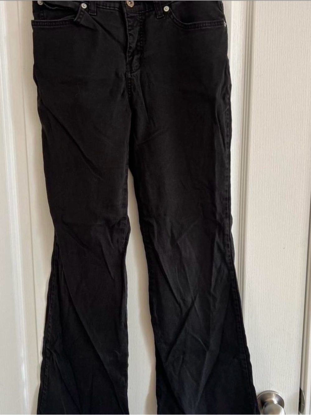 Bluenotes Black Wide-Leg Flare Jeans